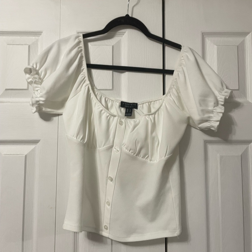 Milkmaid style top